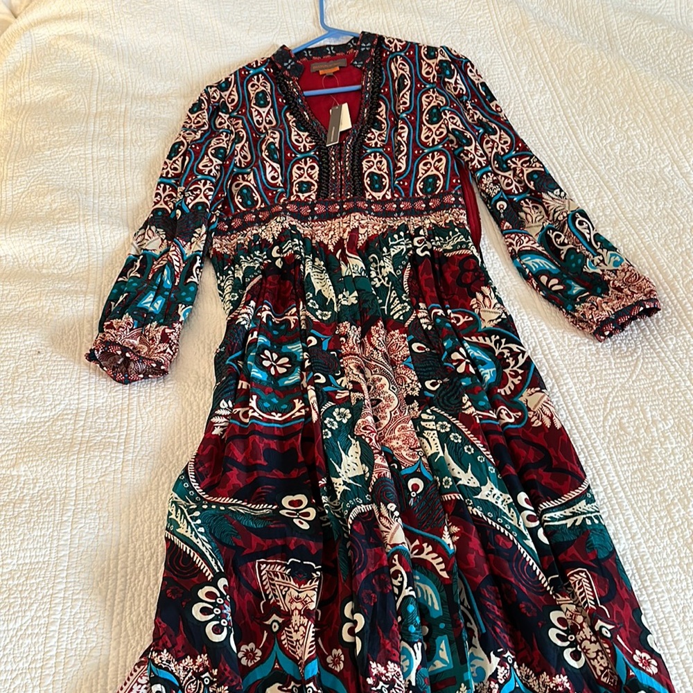 Anthropology dress by Indian designer, tags still on!
